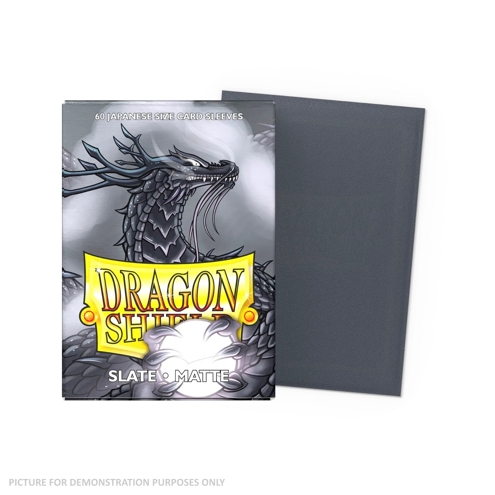 Dragon Shield 60 Japanese Size Card Sleeves - Matte Slate